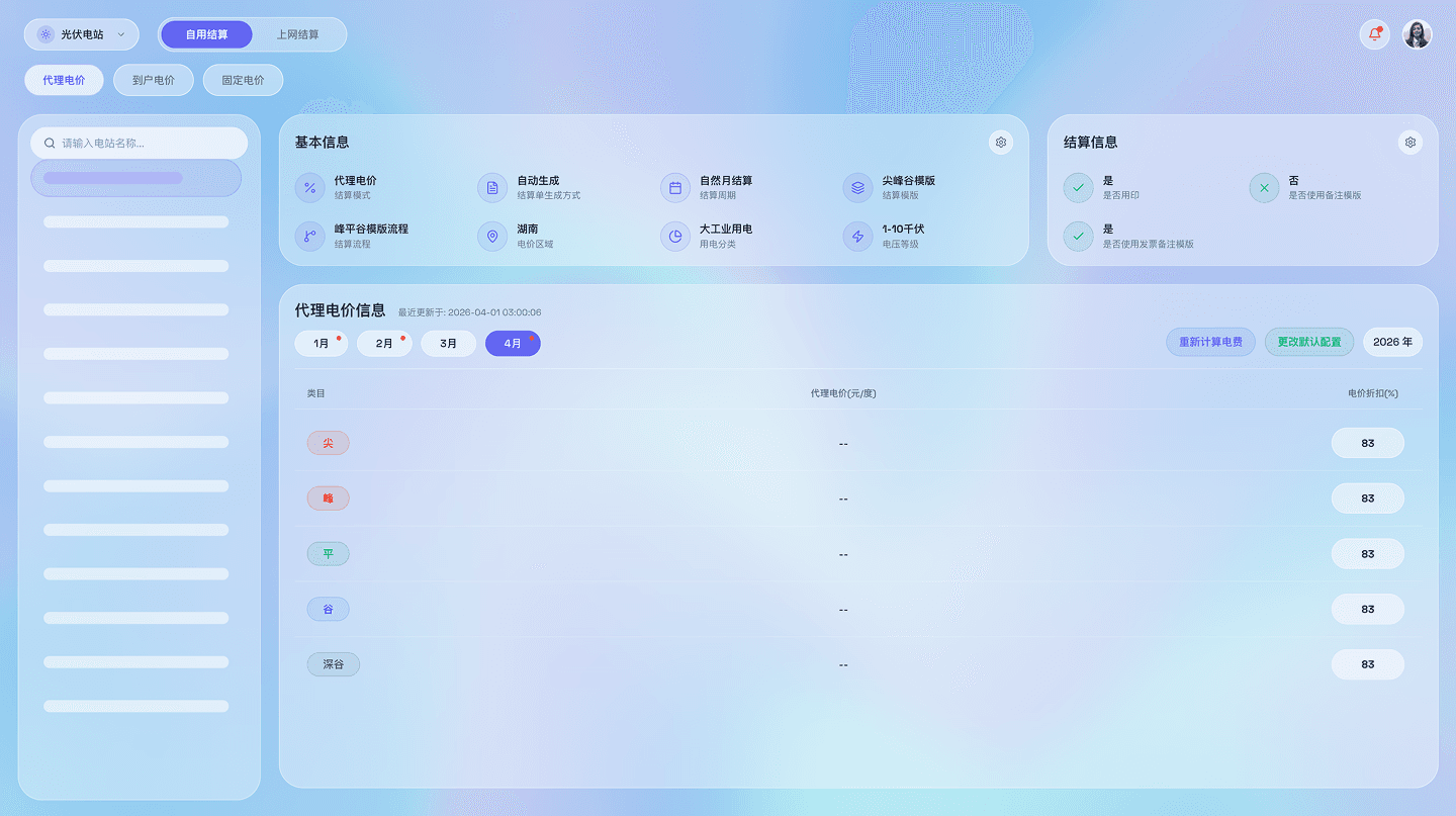 电价管理